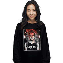 Load image into Gallery viewer, Secret_Shirts Long Sleeve Shirts, Unisex / Small / Black Carrie!
