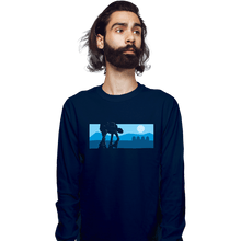 Load image into Gallery viewer, Secret_Shirts Long Sleeve Shirts, Unisex / Small / Navy Snowy Invasion
