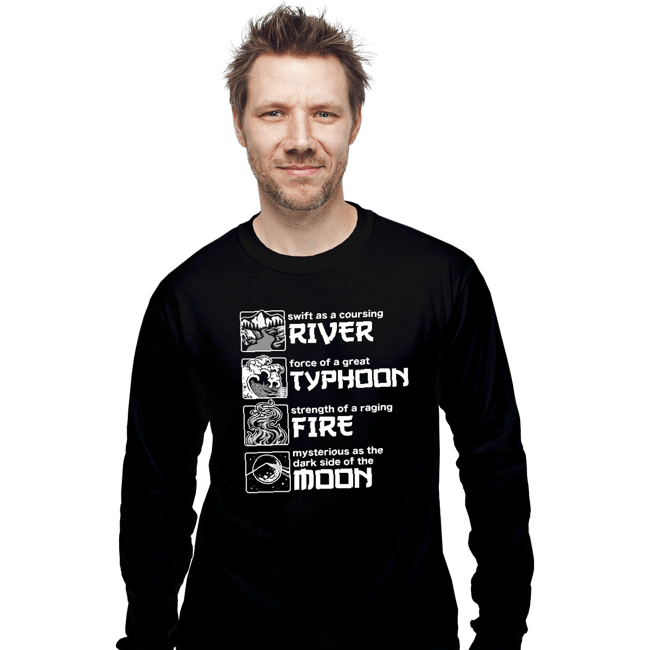 Daily_Deal_Shirts Long Sleeve Shirts, Unisex / Small / Black Be A Man