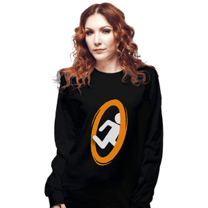 Shirts Long Sleeve Shirts, Unisex / Small / Black Portal B