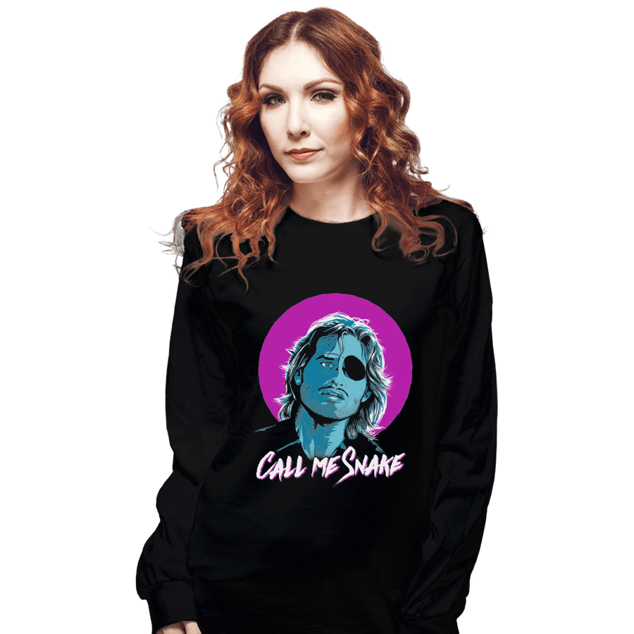 Shirts Long Sleeve Shirts, Unisex / Small / Black Call Me Snake