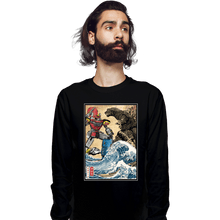 Load image into Gallery viewer, Daily_Deal_Shirts Long Sleeve Shirts, Unisex / Small / Black King of the Monsters vs Megazord
