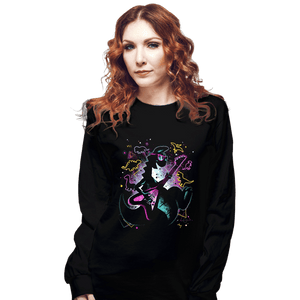 Daily_Deal_Shirts Long Sleeve Shirts, Unisex / Small / Black The Last Dinosaur