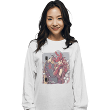 Load image into Gallery viewer, Shirts Long Sleeve Shirts, Unisex / Small / White Wanda Kiss
