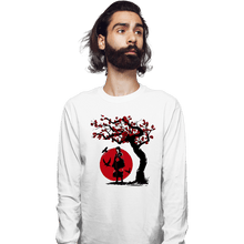 Load image into Gallery viewer, Shirts Long Sleeve Shirts, Unisex / Small / White Ninja Under The Sun
