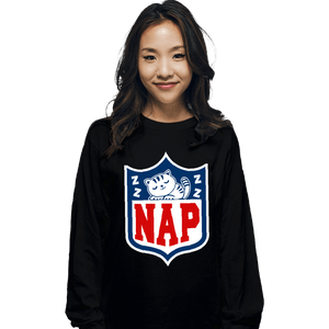 Secret_Shirts Long Sleeve Shirts, Unisex / Small / Black Nap After Playing