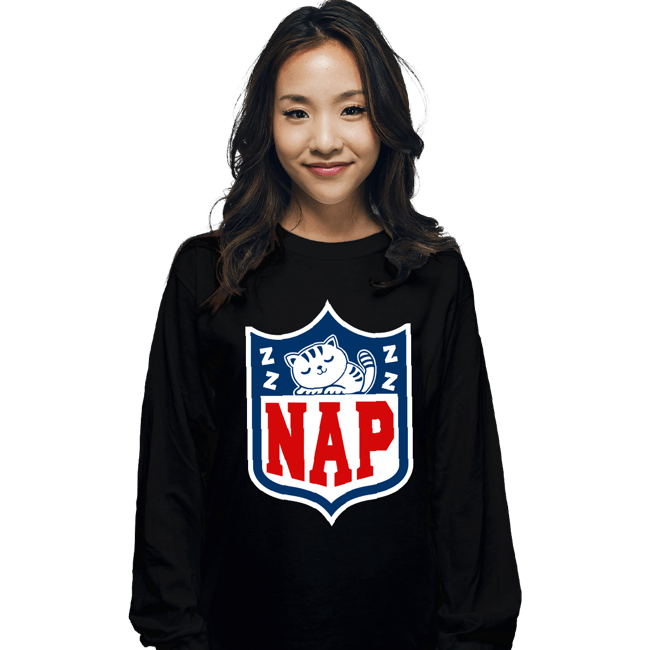 Secret_Shirts Long Sleeve Shirts, Unisex / Small / Black Nap After Playing