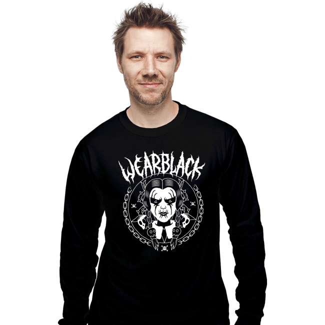 Shirts Long Sleeve Shirts, Unisex / Small / Black Wear Black