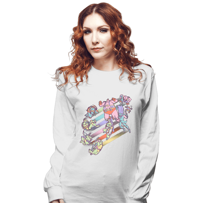 Daily_Deal_Shirts Long Sleeve Shirts, Unisex / Small / White Mutantz War