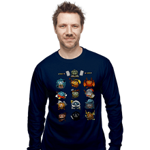 Load image into Gallery viewer, Shirts Long Sleeve Shirts, Unisex / Small / Navy Dice Master
