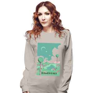 Shirts Long Sleeve Shirts, Unisex / Small / Sand Visit Namekusei