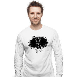 Shirts Long Sleeve Shirts, Unisex / Small / White The Symbiote Ink