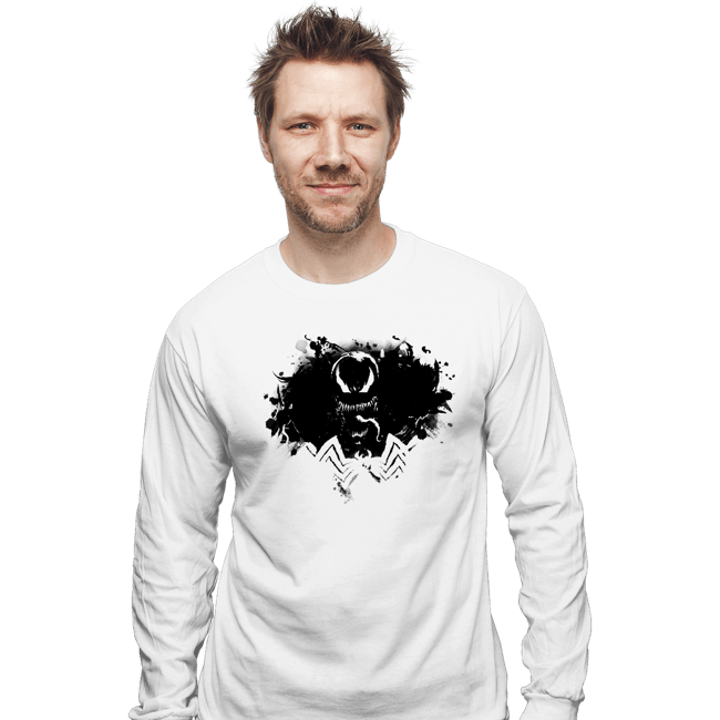 Shirts Long Sleeve Shirts, Unisex / Small / White The Symbiote Ink