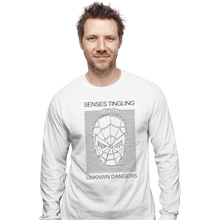 Load image into Gallery viewer, Shirts Long Sleeve Shirts, Unisex / Small / White Unknown Dangers
