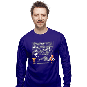 Shirts Long Sleeve Shirts, Unisex / Small / Violet Spat Shop