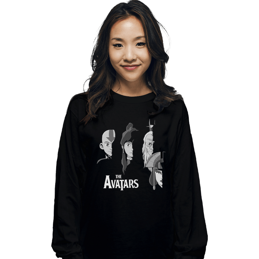 Shirts Long Sleeve Shirts, Unisex / Small / Black The Avatars