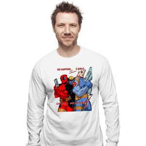 Secret_Shirts Long Sleeve Shirts, Unisex / Small / White Lethal Weapons X