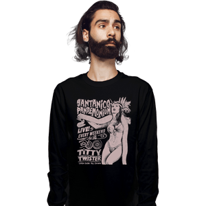 Shirts Long Sleeve Shirts, Unisex / Small / Black Santanico Pandemonium