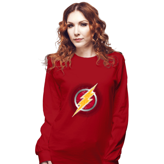 Shirts Long Sleeve Shirts, Unisex / Small / Red Speed Demon