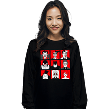 Load image into Gallery viewer, Secret_Shirts Long Sleeve Shirts, Unisex / Small / Black Bat Villains
