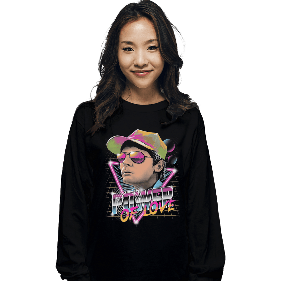 Shirts Long Sleeve Shirts, Unisex / Small / Black Power of Love