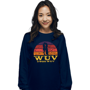 Daily_Deal_Shirts Long Sleeve Shirts, Unisex / Small / Navy Twoo Wuv