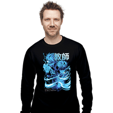 Load image into Gallery viewer, Daily_Deal_Shirts Long Sleeve Shirts, Unisex / Small / Black Kakashi and Gojo

