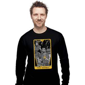 Secret_Shirts Long Sleeve Shirts, Unisex / Small / Black The Iron Hermit