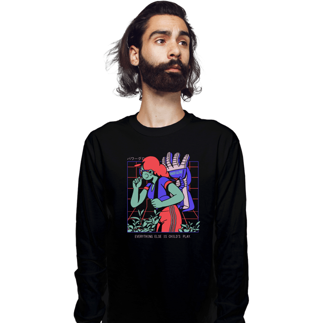 Shirts Long Sleeve Shirts, Unisex / Small / Black Got The Power