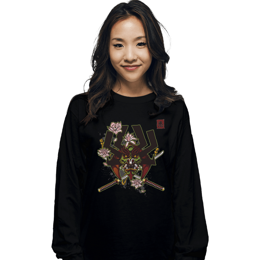 Shirts Long Sleeve Shirts, Unisex / Small / Black Kabuto