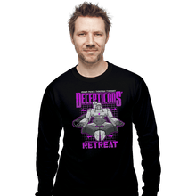 Load image into Gallery viewer, Shirts Long Sleeve Shirts, Unisex / Small / Black Decepticons Retreat
