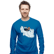 Load image into Gallery viewer, Daily_Deal_Shirts Long Sleeve Shirts, Unisex / Small / Sapphire Slasher Time
