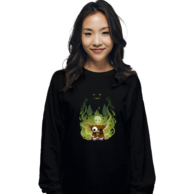Daily_Deal_Shirts Long Sleeve Shirts, Unisex / Small / Black After Midnight