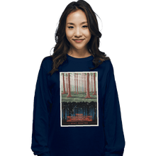 Load image into Gallery viewer, Shirts Long Sleeve Shirts, Unisex / Small / Navy Visit the Upside Down
