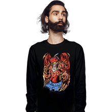 Load image into Gallery viewer, Daily_Deal_Shirts Long Sleeve Shirts, Unisex / Small / Black Battle Garudamon
