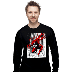 Daily_Deal_Shirts Long Sleeve Shirts, Unisex / Small / Black New York Carnage