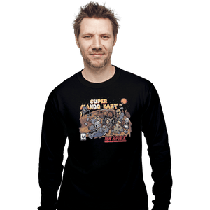 Shirts Long Sleeve Shirts, Unisex / Small / Black Bounty Hunter Kart