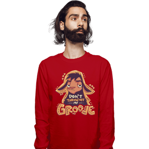 Shirts Long Sleeve Shirts, Unisex / Small / Red My Groove