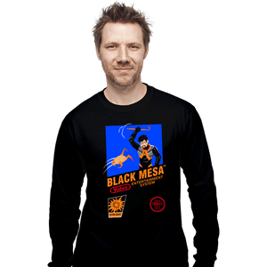 Daily_Deal_Shirts Long Sleeve Shirts, Unisex / Small / Black Black Mesa NES