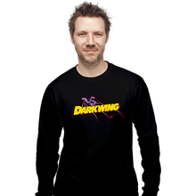 Load image into Gallery viewer, Daily_Deal_Shirts Long Sleeve Shirts, Unisex / Small / Black Darkwing Bat
