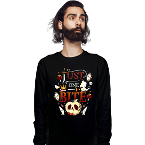 Daily_Deal_Shirts Long Sleeve Shirts, Unisex / Small / Black Just One Bite