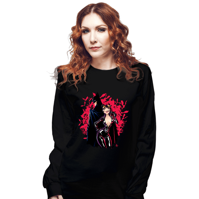 Daily_Deal_Shirts Long Sleeve Shirts, Unisex / Small / Black Meeow