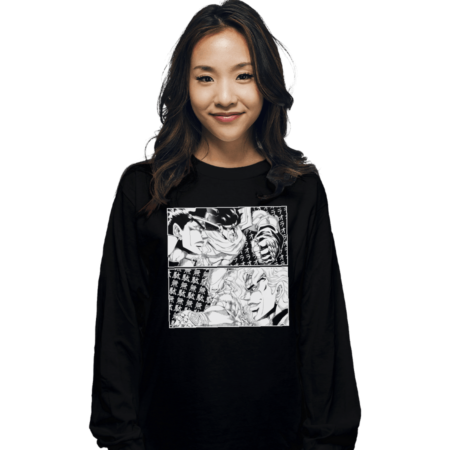 Shirts Long Sleeve Shirts, Unisex / Small / Black ORA
