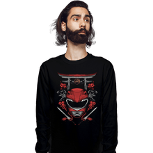 Load image into Gallery viewer, Shirts Long Sleeve Shirts, Unisex / Small / Black Red Ranger
