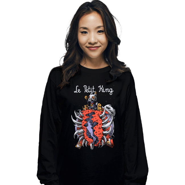 Secret_Shirts Long Sleeve Shirts, Unisex / Small / Black Le Petit Owl King
