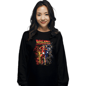 Secret_Shirts Long Sleeve Shirts, Unisex / Small / Black Back To The Upside Down