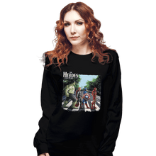 Load image into Gallery viewer, Shirts Long Sleeve Shirts, Unisex / Small / Black The Heroes
