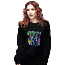 Load image into Gallery viewer, Daily_Deal_Shirts Long Sleeve Shirts, Unisex / Small / Black Stitch Neon
