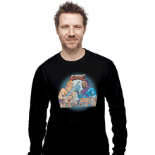 Load image into Gallery viewer, Shirts Long Sleeve Shirts, Unisex / Small / Black Eternia Fighter
