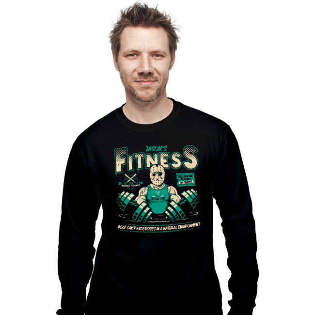 Daily_Deal_Shirts Long Sleeve Shirts, Unisex / Small / Black Jason's Fitness
